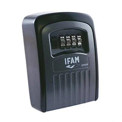 Imagen de IFAM Guardallaves de Pared G1 Ideal para viviendas Cualquier Elemento Seguridad Clave 4 dígitos10.000 Combinaciones posibles