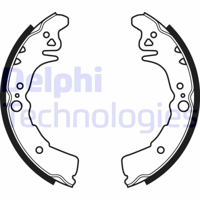 Imagen de DELPHI LS1937 Zapatas de Freno 180 38