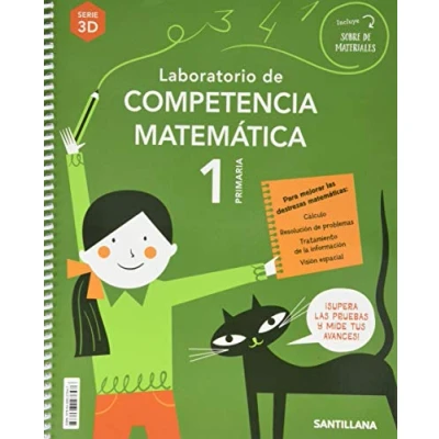Imagen de LABORATORIO DE COMPETENCIA MATEMATICA SERIE 3D 1 PRIMARIA 9788468027647 (SABER HACER CONTIGO)