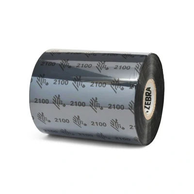 Imagen de Zebra 2100 Wax Thermal Ribbon 80mm X 450m