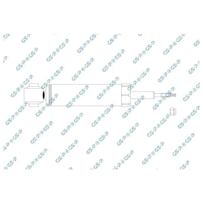 Imagen de GSP 32113140 Amortiguador Eje trasero Presión de gas Bitubular telescópico TOYOTA: Urban Cruiser (XP110) 1.4 D 4D 4WD 2009 2014