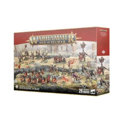 Imagen de Games Workshop Warhammer Age of Sigmar Fuerza de batalla Ciudades Sigmar: incursión fundadora