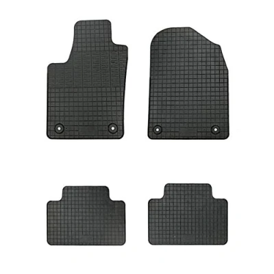 Imagen de AutoStyle CK RJE01 Juego de alfombrillas suelo caucho macizo delante y detrás 4 negro JEEP: GRAND CHEROKEE