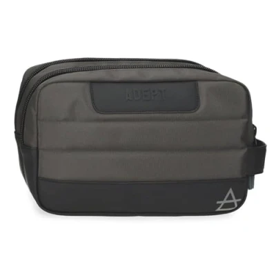 Imagen de Adept Dmas Neceser Dos Compartimentos Adaptable Gris 26x16x12 cms Poliéster