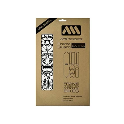 Imagen de All Mountain Style Protector Cuadro Bicicleta MTB Adhesivo Bici Modelo Extra con 10 Protectores Protege tu de Arañazos y Golpes