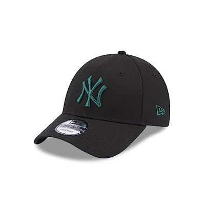 Imagen de New Era York Yankees Kappe Basecap Cap 9Forty Strapback Schwarz grün NY Logo One Size