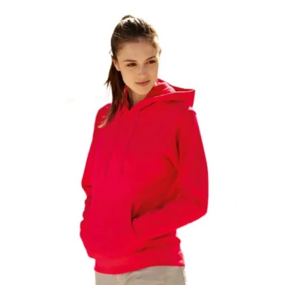 Imagen de Fruit of the Loom 62 038 0 Sudadera, Rojo, Small