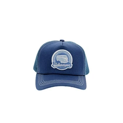 Imagen de BRISA VW Collection Gorra de Malla Estilo Trucker Volkswagen T1 Camper Bus (Legendario/Azul)