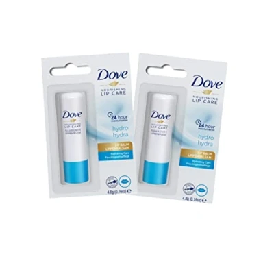 Imagen de Bálsamo Labial Dove Nourishing Lipcare 4,8g Hydrating Care Protector PAQUETE DE 2
