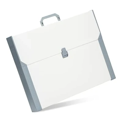 Imagen de Aristo Studio Case Maletín de plástico para tablero dibujo A3, color beige y gris