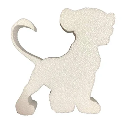 Imagen de DecoPorex Simba Rey León 20cm de alto y 3cm grueso poliestireno expandido decoración infantil 0443