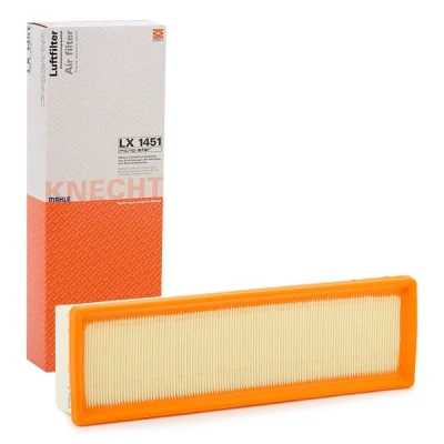 Imagen de MAHLE ORIGINAL LX 1451 Filtro de aire 57,3 102 335,0 Cartucho filtrante CITROËN: C2 Hatchback, C3 Pluriel, I PEUGEOT: 207 Hatchback