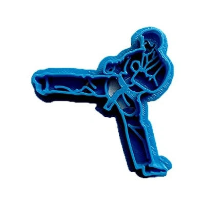 Imagen de Cuticuter Deporte Karate 1 Cortador de Galletas, Plástico, Azul, 8x7x1.5 cm