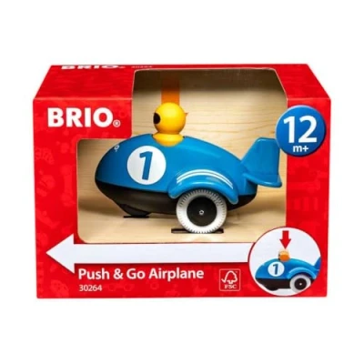 Imagen de BRIO Avión pulsa y avanza