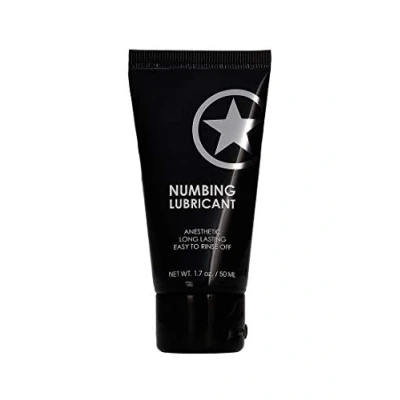 Imagen de Pharmquests by Shots OU338 Lubricante anestesiante A base de agua Anestésico larga duración Fácil quitar Retraso del orgasmo Volumen: 50 ml Dimensiones: 10,8 x 5,5 3,4 cm