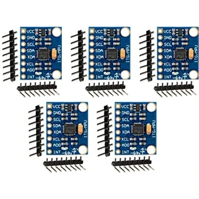 Imagen de 5pcs GY 521 MPU 6050 mpu6050 Module 3 Axis analog gyro sensors Accelerometer