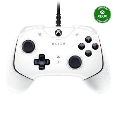 Imagen de Razer Wolverine V2 Controlador de juego con cable para Xbox Series XS, One, PC: botones acción táctiles y D Pad Interruptores parada disparo Blanco
