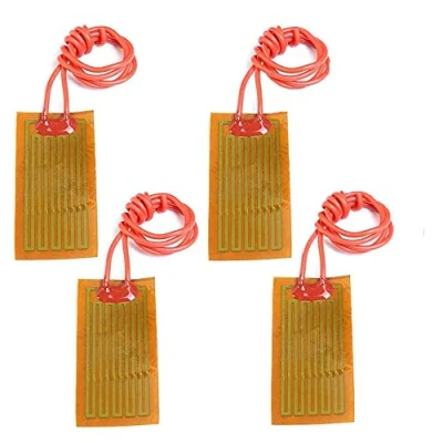 Imagen de Adhesivo flexible para placa de calefacción poliimida, 12 V, 7 W, 25 mm x 50 (paquete 4)