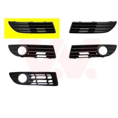 Imagen de VAN WEZEL 5828592 Rejilla Parachoques Delante, derecha VOLKSWAGEN: Polo IV Hatchback, Berlina norauto, oscaro, mister auto