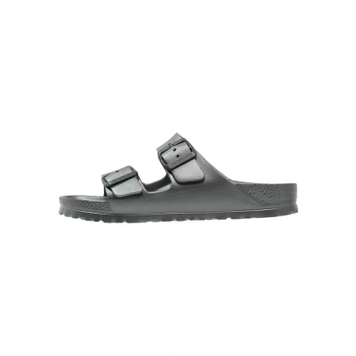 Imagen de Birkenstock Arizona Chanclas de baño, Mujer, Talla: 36, Metallic anthracite Zapatos