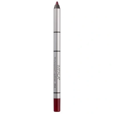 Imagen de IMPALA Lápiz de Labios Cremoso Waterproof Color Magenta Oscuro 204 Perfilador Permanente Labial Resistente al Agua Delineador Larga Duración Efecto voluminizador