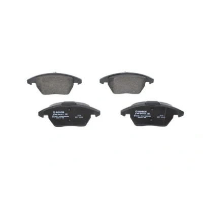 Imagen de BOSCH 0 986 494 877 Juego de pastillas freno Low Metallic con clip émbolo, Chapa antichirridos