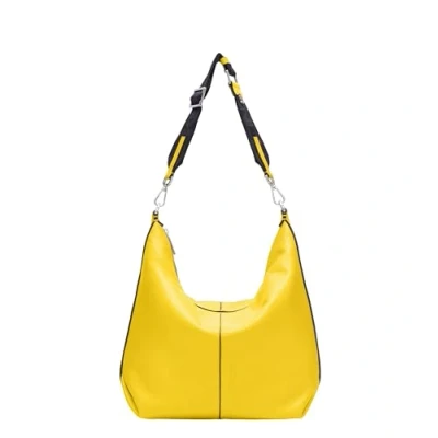 Imagen de Liebeskind Paris Sheep Natural Hobo M Lemon, Mujer, Limón, Small
