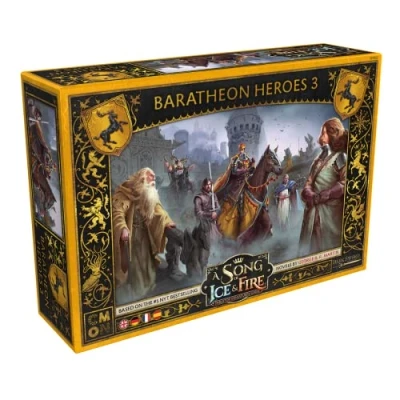 Imagen de CMON Edge Entertainment, Canción de Hielo y Fuego, Héroes Baratheon III, Juego Miniaturas en Español