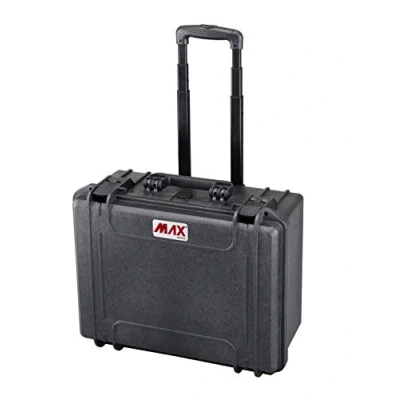 Imagen de MAX Cases MAX465H220STR Maleta hermética con Espuma pre Cortada a cubetas y Trolley Dimensiones internas 465 x 335 220 mm