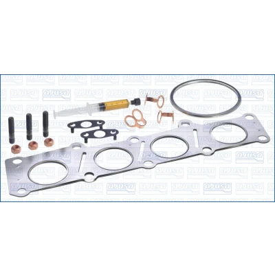 Imagen de AJUSA JTC11700 Juego de montaje, turbocompresor with studs, syringe oil con juntas instrucciones montaje FORD: MONDEO 4 Stufenheck