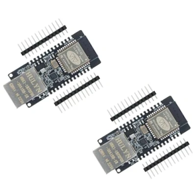 Imagen de TECNOULAB 2 uds WT32 ETH01 Puerto Serie Integrado Red ESP32 Bluetooth WiFi Ethernet