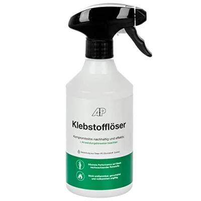 Imagen de AP disolvente de pegamento, botella spray 500 ml, 100 % quitapegamento sostenible o etiquetas