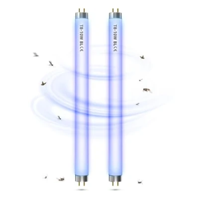Imagen de BrightArk FSL BL T8 10W Lámparas de Repuesto para Lampara Antimosquitos/Mata Mosquitos electrico/Lampara Antimoscas, UV 13 inch Atraer Moscas e Insectos, Paquete 2