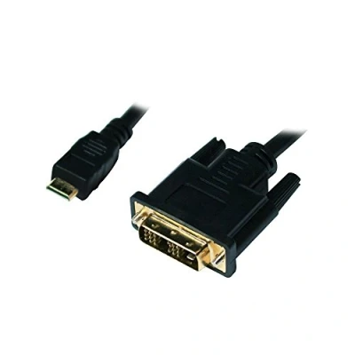 Imagen de Adaptador Logilink Mini hdmi Dvi d M/m 1m
