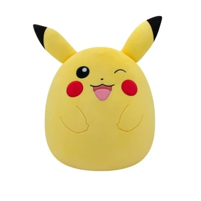 Imagen de Squishmallows Pokémon x SQPK00042 Pikachu (35 cm), diseño Oficial de