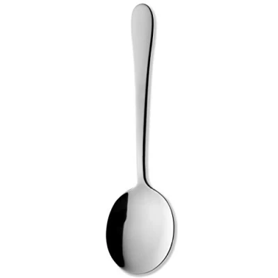 Imagen de Grunwerg 2SUSWDR/C Cucharas soperas, Acero Inoxidable 18/0, Juego de 2, Plato