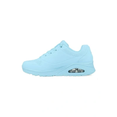 Imagen de Skechers Sport UNO Zapatillas, Mujer, Talla: 38, Light blue durabuck Zapatos