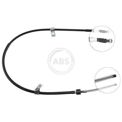 Imagen de A.B.S. K11487 Cable de Freno Mano 1182 Tambor para dirección izquierda/derecha MITSUBISHI: PAJERO 1, 1 Canvas Top