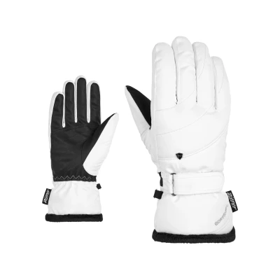 Imagen de Ziener Kahli Z PR Mujeres Guantes De Esquí (Talla: 6, Blanco)