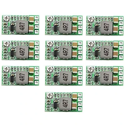Imagen de ZkeeShop 10Pcs Mini Step Down Power Supply Module DC 4.5 24V,12V 24V To 5V 3A Voltage Buck Converter Adjustable 1.8V 2.5V 3.3V 9V 12V