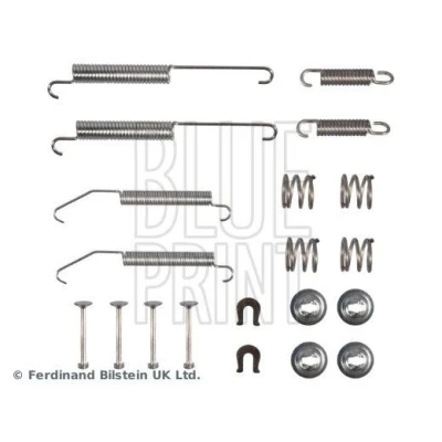 Imagen de BLUE PRINT ADBP410082 Juego de accesorios, zapatas freno Eje trasero NISSAN: NV200 Furgón / Familiar, Evalia Bus