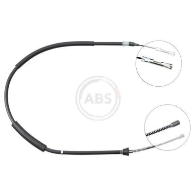 Imagen de A.B.S. K18527 Cable de Freno Mano 1057 Tambor para dirección izquierda/derecha