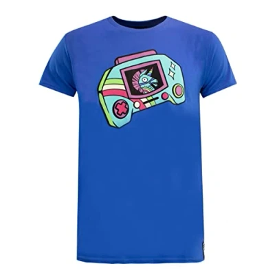 Imagen de Fortnite Camiseta para Hombre Take The L Azul Talla XX Large
