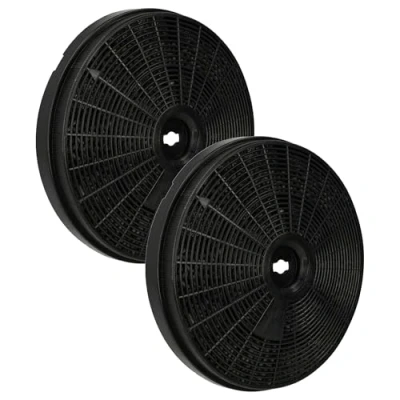 Imagen de vhbw 2x filtro de carbón activado compatible con Whirlpool AKR 813 IX 857881301000 campanas cocina 20 cm