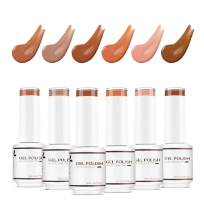 Imagen de Nicedeco Esmaltes Semipermanentes Para Uñas UV/LED Soak Off Colores Vibrantes y Duraderos 6 x 8ML SET 13