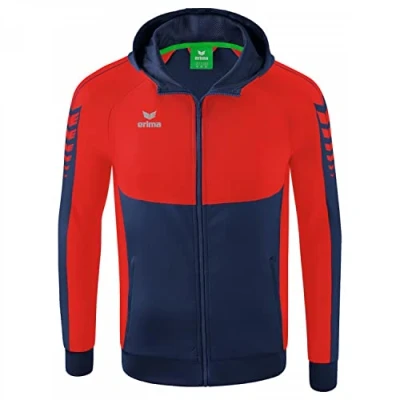 Imagen de ERIMA Hombre Six Wings Chaqueta de entrenamiento con capucha, new navy, S