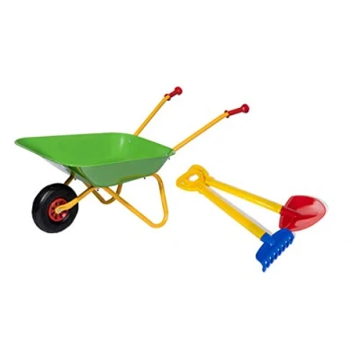 Imagen de Carretilla Rolly Toys, juego con pala y rastrillo (carretilla de metal puede soportar una carga 25 kg a partir 2 ½ años) 272846