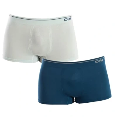 Imagen de Dim AD005H2 Boxer Hombre Algodon Lycra Pack de 2 Unidades Color: AQ7 Talla: 4