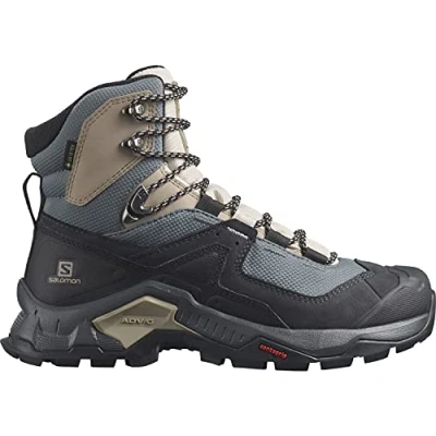 Imagen de Salomon Quest Element Gore tex, Zapatos de trekking Mujer, Multicolor (Ebony/Rainy Day/Stormy Weather), 38 2/3 EU