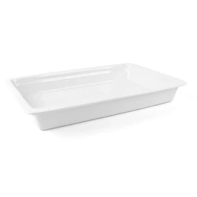Imagen de Holst Porcelana GN 1 4 20 Gastronorm Placa de mm 1/4, Color Blanco, 26,5 x 16.2 2 cm